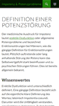 Mobile Screenshot of potenzprobleme-info.net